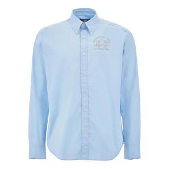 La Martina Casual Shirt - male - La Martina - Casual Shirts - Blue - L - Shirts