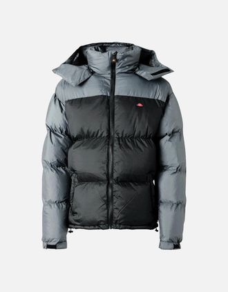 Ellesse Mens Ellesse Dappiani Padded Jacket Black/Grey - Size: Regular/36