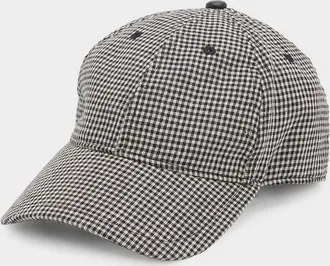 Rag & Bone Harlow Gingham Baseball Cap