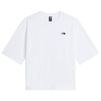The North Face Essential Simple Dome Boxy RLX S/S T-Shirt f&uuml;r Damen | wei&szlig;