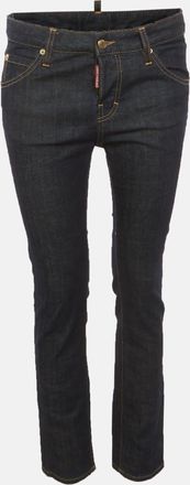 Dsquared2 Blue Denim Slim Fit Button Up Jeans S/waist