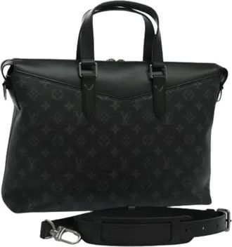 Louis Vuitton Pre-owned Canvas Handtas - Dames - Vintage Handtas - Zwart - ONE Size - Vintage