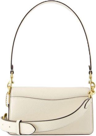 Coach Womens Tabby Shoulder Bag White Cowhide