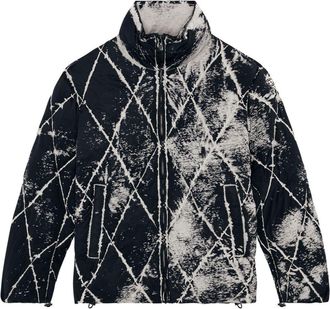 Diesel W-Marcel bomber jacket - men - Polyester - 50 - Black