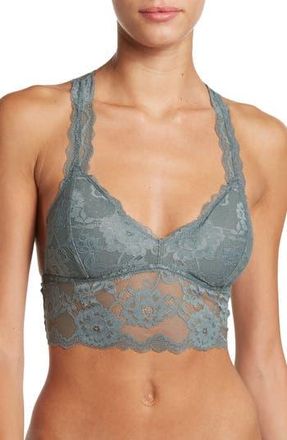 Wishlist Floral Lace Bralette in T Grey at Nordstrom Rack, Size Medium