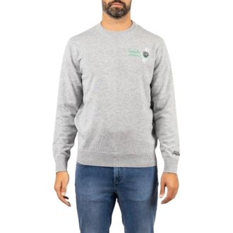 Saint Barth Maglia Girocollo Heron Light - - Knitwear - Uomo - Grigio - S