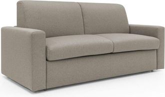 Divani.Store Divani.store - Kansas Sof&aacute; Cama Convertible H20 Cm En Tela Impermeable 172 Cm (mat. 120x197) Taupe