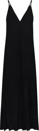 Soaked In Luxury Elegante Slelonor Strap Jurk Zwart - Dames - Maxi kleedjes - Zwart - XL - Kleedjes