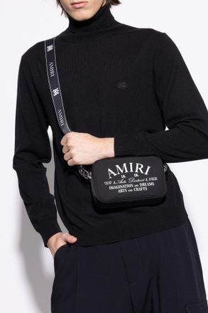Amiri Shoulder Bag, Mens, Black