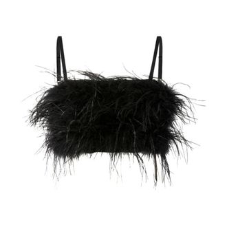 Pinko Pinko, Dames, Tops, Zwart, Maat: 2XS Viscose