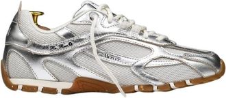Mercer Amsterdam The Re-Run Drive - Dames - Sneakers - Grijs - 38 EU - Leer - Schoenen
