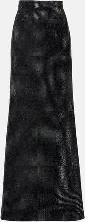 Roland Mouret Crystal-embellished maxi skirt