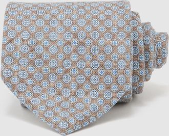 Reiss Brown & soft Blue Tie