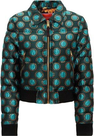 La DoubleJ Winter Sun Puffer Bomber - Dames - Bomber jackets - Veelkleurig - L - Jassen