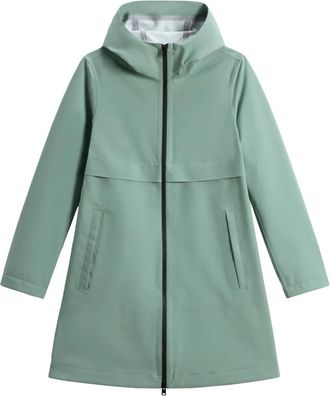 Woolrich Parka leggero elasticizzato - Verde