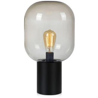 Marksl&ouml;jd Brooklyn - L&aacute;mpara De Mesa Interior 1 Luz Negra, E27 - Markslojd