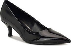 Nine West Sandas Pump in Black Patent at Nordstrom Rack, Size 7.5