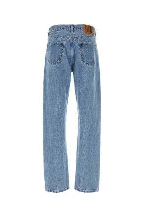 VTMNTS Mens Denim Jeans Blue Exterior: Cotton