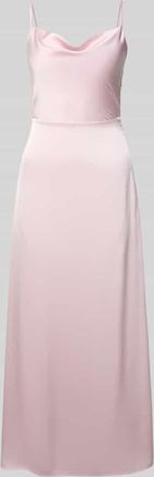 Vila Regular Fit Midikleid mit R&uuml;ckenausschnitt Modell Ravenna in Hellrosa, Gr&ouml;&szlig;e 34