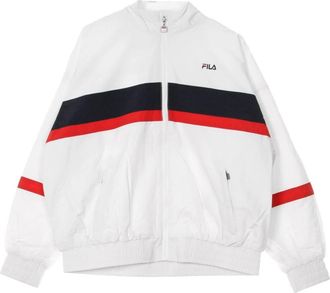 Fila Windjack Wit/Zwart/Rood - Dames - Zomerjassen - Wit - S - Jassen