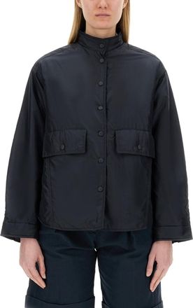 Aspesi Navy Blue Regular Solid Shirt