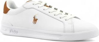 Ralph Lauren Sneakers - Heren - Sneakers - Wit - 47 EU - Leer - Schoenen