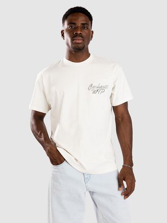 Carhartt Work in Progress Hatching Script Camiseta blanco