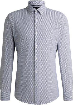 HUGO BOSS P-Hank Shirt - Heren - Zakelijke Overhemden - Blauw - L - Overhemden