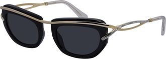 Swarovski Womens Sk7026 52Mm Sunglasses