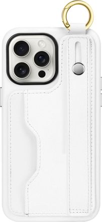 Sahara Indy Series Leather Wallet FingerGrip Case - iPhone 15 Pro Max