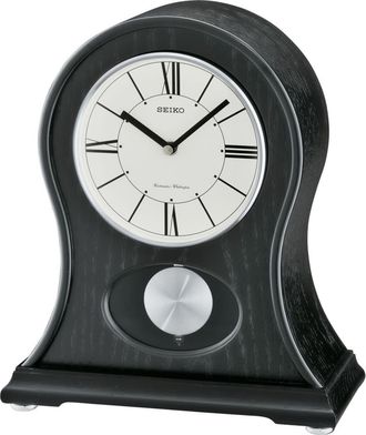 Seiko James Mantel Chime Clock in Black at Nordstrom