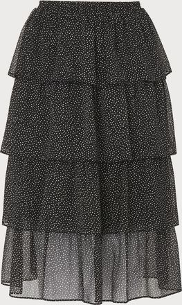 L.k. Bennett Womens Betty Skirt, Black - Size 14 UK