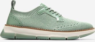 Cole Haan Womens ZER&Oslash;GRAND Rella Stitchlite Oxford Shoes - Green Size 5.5