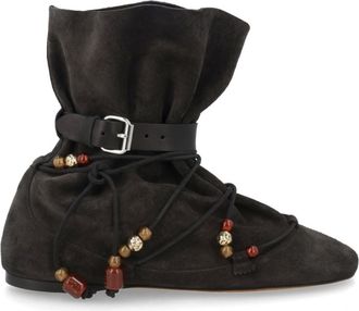 Isabel Marant Black Solid Letiz Boots