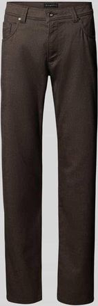 Bugatti Regular Fit Hose mit Viskose-Anteil Modell Cordoba in Hellbraun, Größe 32/32