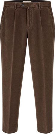 BRIGLIA 1949 Pantalone Velluto Mille Righe - - Trousers - Uomo - Marrone - S