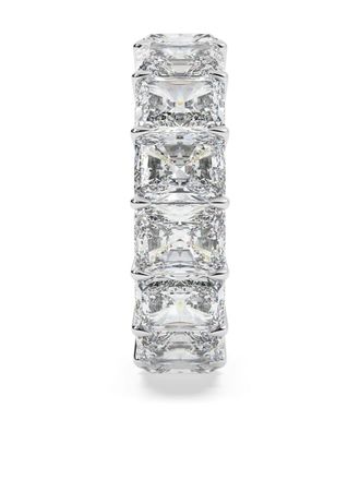 Tilla 14kt witgouden Eternity ring met diamant - Zilver