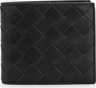 Bottega Veneta Leather wallet with Intrecciato pattern - BOTTEGA VENETA - gender_Man