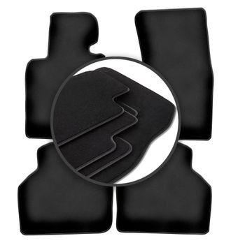 OEM Alfombrillas Premium Para Bmw 7 E66 Sed&aacute;n Largo (2001-2008)