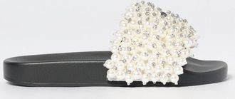 Kurt Geiger Sliders Meena Eagle Kurt Geiger London in gomma con perle sintetiche e strass