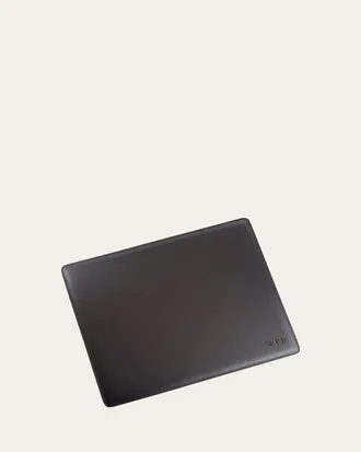 Royce Leather Personalized Leather Desk Pad, 17 x 14