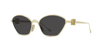 Loewe LW40115U 30A Womens Sunglasses Gold Size 57