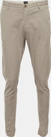 HUGO BOSS Boss By Hugo Boss Beige Cotton Chino Trousers