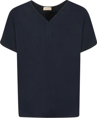 Blanca Vita 3552 Topazio - Dames - T-shirts - Blauw - S - Tops