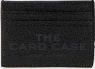 Marc Jacobs Grained Leather Card Holder with Zip Closure and Six Slots