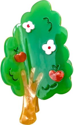 Centinelle Tree Hair Claw in Green at Nordstrom