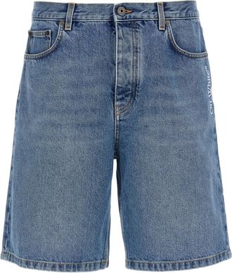 Off-white Blue Half Arrow Bermuda Shorts