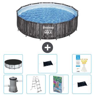 Bestway Piscina Bestway Steel Pro Max Redonda - 427x107 Cm - 8-piezas S562
