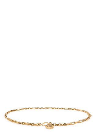 Etro Logo-engraved Chain Belt - Gold - S (UK8-10 / S)