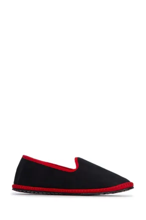 Vibi Venezia Mens Mocassini Blackred Loafers